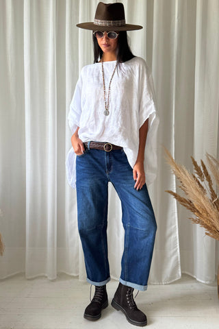 Barrel jeans