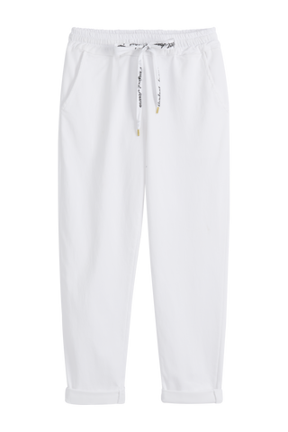 Bengaline joggerit, valkoinen