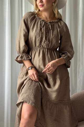Beth Ellen pellavamekko, savanna