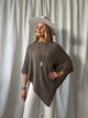 Bettany poncho, taupe