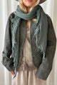 Boho mesh pellavahuivi, camo