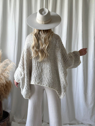 Boho Romance neule, beige