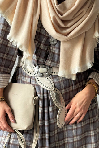 Boho vyö, beige
