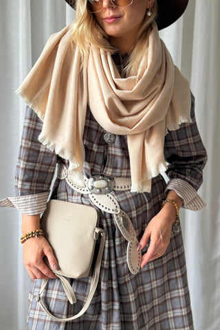 Boho vyö, beige