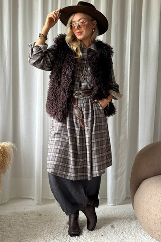 Boho vyö, ruskea