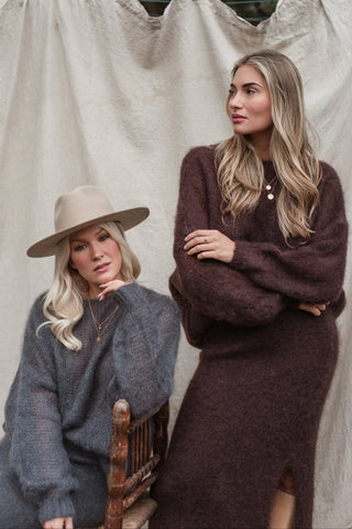 Bubble dream mohairneule, thunder