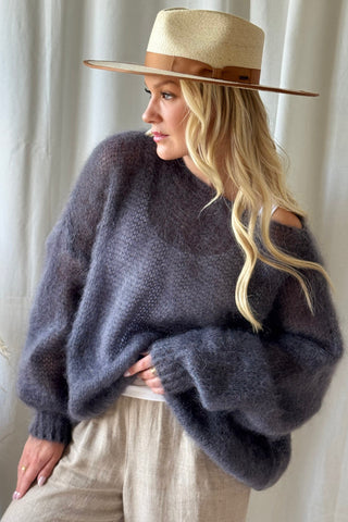 Bubble dream mohairneule, thunder