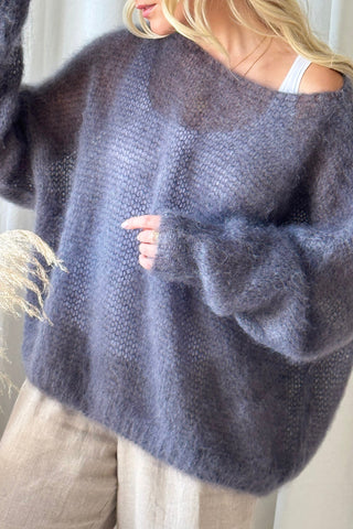 Bubble dream mohairneule, thunder