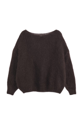 Bubble dream mohairneule, espresso