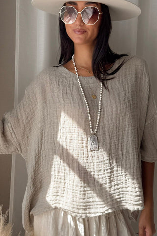 Buddha 65 necklace, howlite