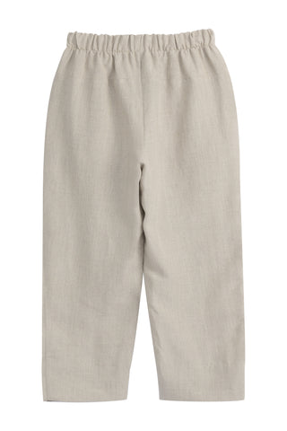 Bypias casual pellavajoggerit, natural