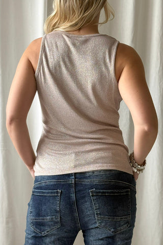 Caliste glitter toppi, rosa