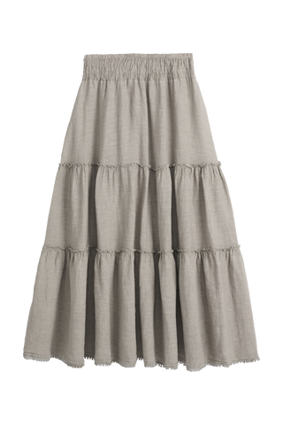 Calliente pellavahame, taupe