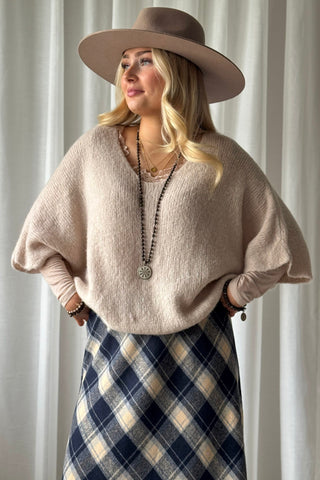 Cameron neule, beige