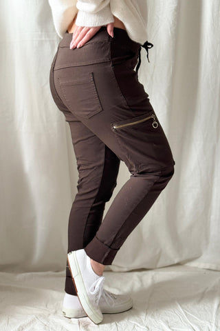 Cargo joggerit, coffee