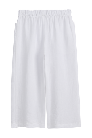 Carpenter pellavahousut, valkoinen