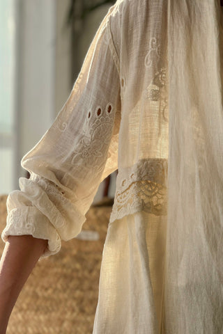 Celeste pellavatakki, vanilla