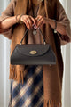 Celine leather bag, coffee