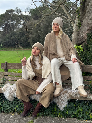 Chamonix alpakka beanie, beige