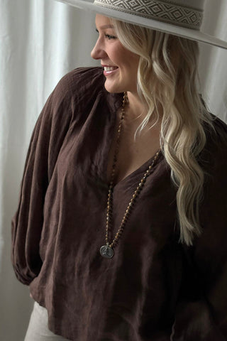 Chessie pellavapaita, coffee