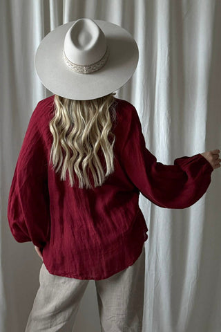 Chessie pellavapaita, red wine