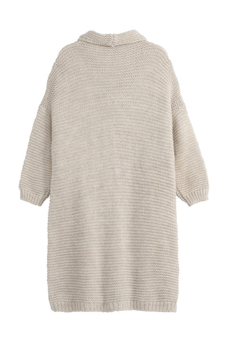 Chunky dream cardigan, beige