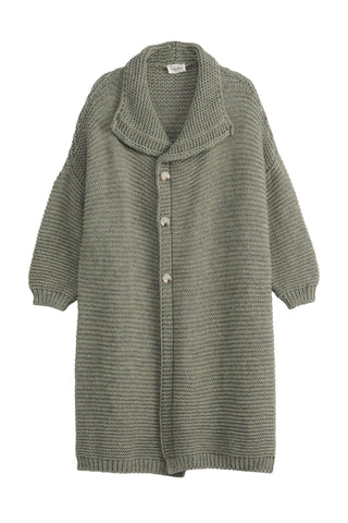 Chunky dream neuletakki, sage green