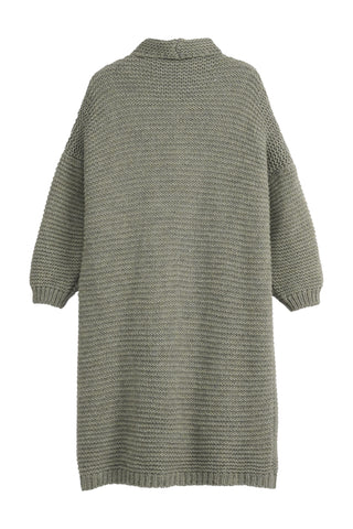 Chunky dream neuletakki, sage green