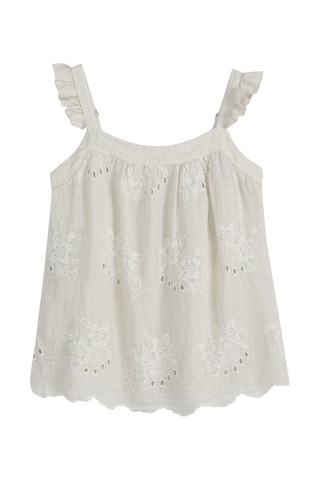 Cici linen top, sand