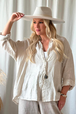 Classical pellavapaita, hiekka