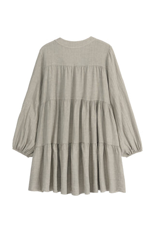 Cordelia pellavatunika, taupe