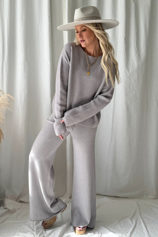 Cutie ribbed neule, taupe