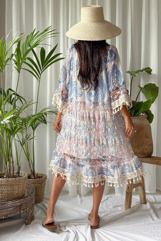 Dayglow Diva dress, blue