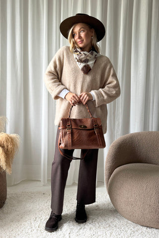 Derby Horse scarf, light