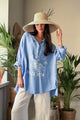 Dolce Vita pellavapaita, heavenly blue