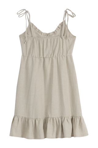 Donna linen dress, natural