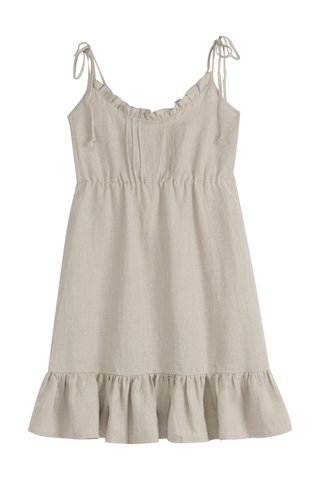 Donna linen dress, natural