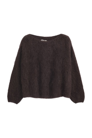 Dreamy mohairneule, espresso