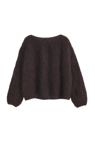 Dreamy mohairneule, espresso