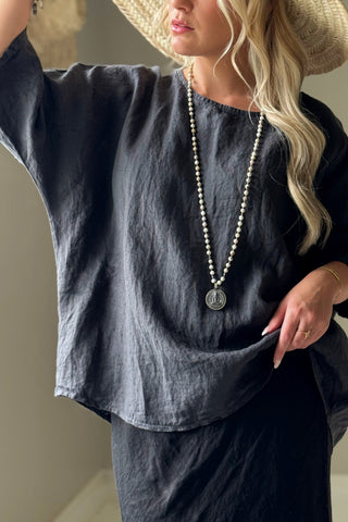 Edell pellavapaita, smoke