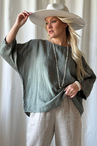 Edell pellavapaita, camo