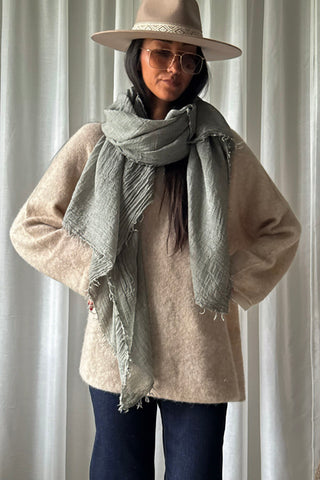 Edena scarf, camo