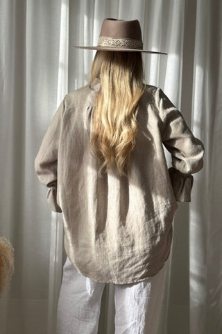 Ellitia linen shirt, natural