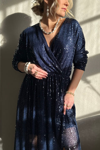 Eternity paljettimekko, midnight blue