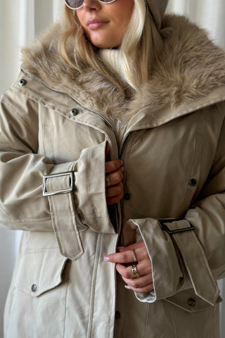 Everest Utility parkatakki, beige