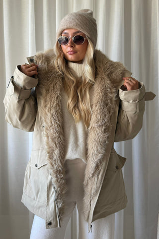 Everest Utility parkatakki, beige