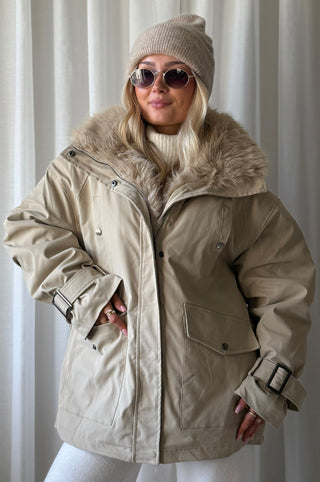 Everest Utility parkatakki, beige
