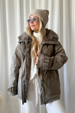 Everest Utility parkatakki, khaki