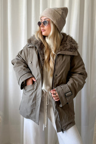 Everest Utility parkatakki, khaki