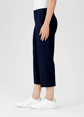 Fenja stretch pants short, navy
